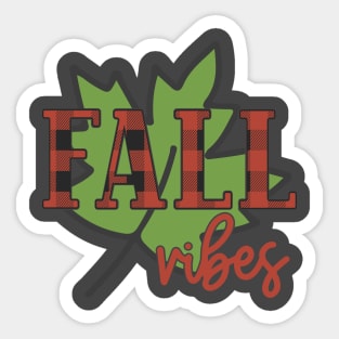 Fall Vibes Sticker